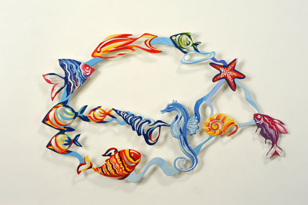 Medium Fish Wall  Art 22 - metal wall art - joyart gallery - 1