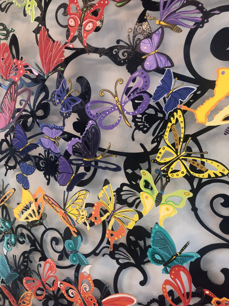 The Beauty of Butterflies - a wall sculpture