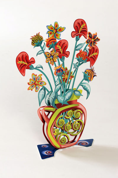 Spiral Vase - flower vase sculpture - joyart gallery - 2